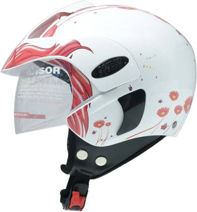 TVS Rosy Field Kids Motorbike Helmet