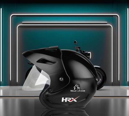 ROAD ARMOR New ABS Material Flip Up Full Face Stylish with Plain Visor Motorbike Helmet Motorbike Helmet