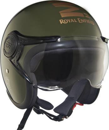 ROYAL ENFIELD MLG Open Face with Visor Motorbike Helmet