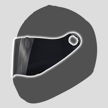 Steelbird (SB) Visor for SBH-34, SB-39, Rox, M16, Rox Dual Visor for all models Motorbike Helmet