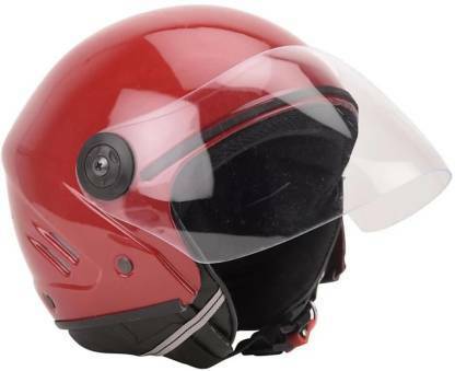 Tiwari RED TRACK Motorbike Helmet