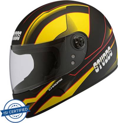 STUDDS CHROME D4 FULL FACE Motorbike Helmet