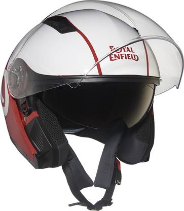 ROYAL ENFIELD Lightwing Open Face ISI certified with Dual Visor Motorbike Helmet
