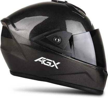 FOROLY Agx Fighter ABS Material with Black PC visor Motorbike Helmet