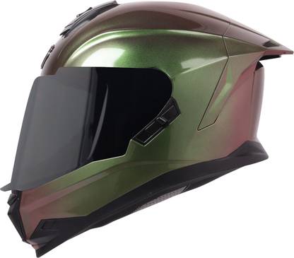 Steelbird SBH-57 Fighter ISI and DOT Certified Full Face Helmet for Men and Women Motorbike Helmet