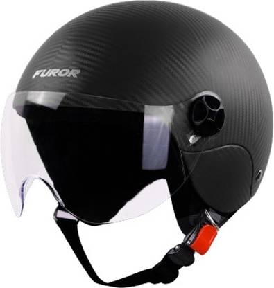 Steelbird SBH-16 Furor ISI Certified Open Face Helmet Motorbike Helmet