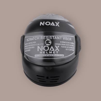 NOAX ISI MARKED HELMET FOR SAFTY RIDDING UNISEX FK)494 Motorbike Helmet