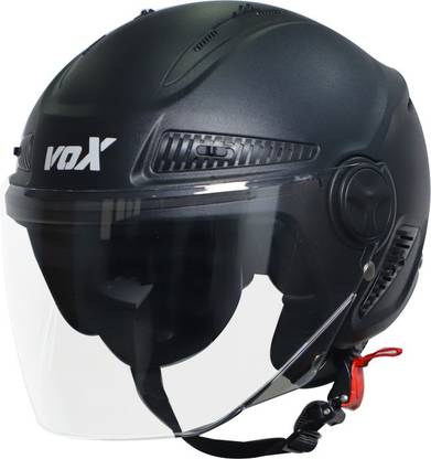 Steelbird SBH-24 VOX DASHING BLACK Motorbike Helmet
