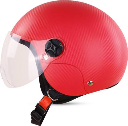 Steelbird SBH-16 Ruby ISI Certified Open Face Helmet Motorbike Helmet