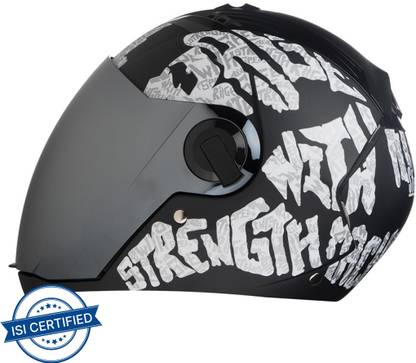 Steelbird Air Strength Full Face Helmet in Matt Finish Motorbike Helmet