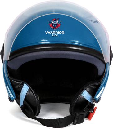 warriorride Full Face Motorbike Helmet, ISI DOT Certified, Clear Visor, Eco TM Helmets Motorbike Helmet