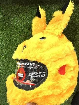 AIRSKY Pikachuu Style Bunny Helmet Cover for Full Helmet (Yellow) Motorbike Helmet