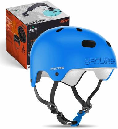 Jaspo Protec Secure For all age groups - Skating, Skateboarding and Cycling Helmet