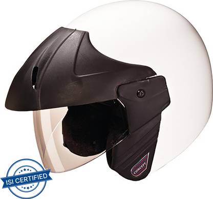 STUDDS Ninja Concept Eco Motorbike Helmet  (White)