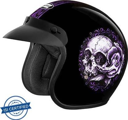 STUDDS JETSTAR CLASSIC D8 OPEN FACE BUILT FOR SPEED Motorbike Helmet