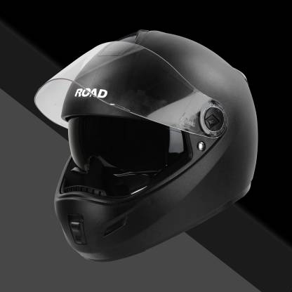 Steelbird SBH-34 Road ISI Certified Full Face Helmet with Inner Smoke Sun Shield Motorbike Helmet