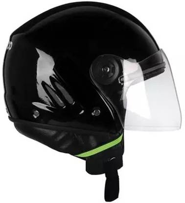 HAWK OPEN FACE HELMAT FOR MEN AND WOMEN AND BOYS ( BT ) Motorbike Helmet