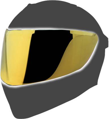 VEGA Gold Visor for Motorbike Helmet