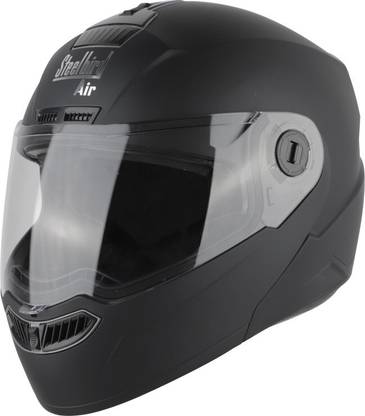 Steelbird Air SBA-7 Flip-UP Dashing Black 580 MM Size M Motorbike Helmet
