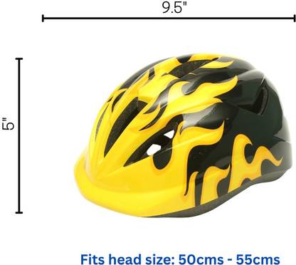 Calibre High-Quality Adjustable Cycling/Skating Helmet for Boys|Girls of Age 5-12Yrs Cycling Helmet