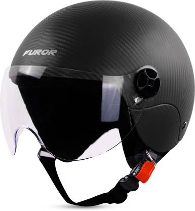 Steelbird SBH-16 Furor ISI Certified Open Face Helmet Motorbike Helmet