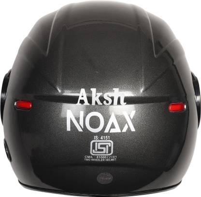 NOAX ISI MARKED HELMET FOR SAFTY RIDDING UNISEX FK)680 Motorsports Helmet
