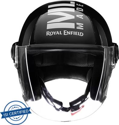 ROYAL ENFIELD OP MLG (V) GLOSS BLACK-L-580MM Motorbike Helmet