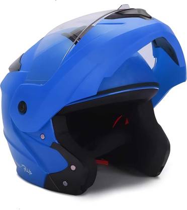 Agx Flipup ABS Material with Polycarbonate Visor Motorbike Helmet