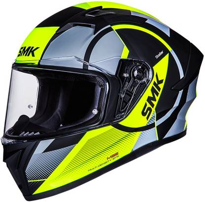 SMK Stellar Sports Faro Motorbike Helmet