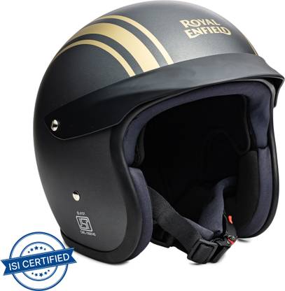 ROYAL ENFIELD Open Face with Peak Helmet Motorbike Helmet