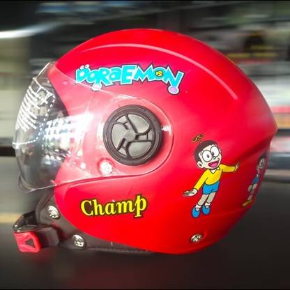 ABP Champ Kids Doraemon-themed Motorbike Helmet