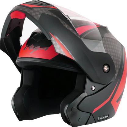 VEGA Crux Dx Checks Motorbike Helmet
