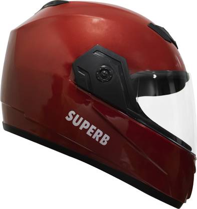 TURTLE Superb-M-58-Red-Clr Motorbike Helmet