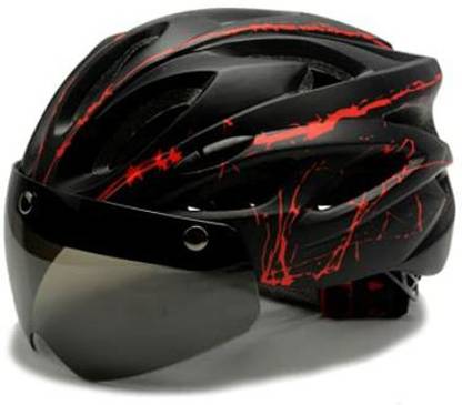 Lista Removable Shield Visor Cycling Helmet