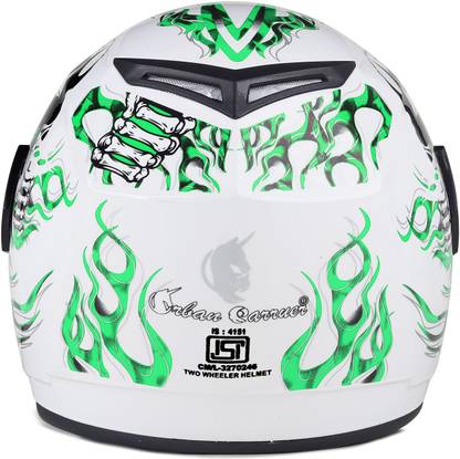 urban carrier ABS Material Full Face Rainbow Visor, UV Scratch Resistance Motorbike Helmet