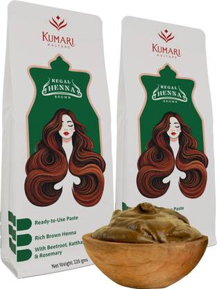Kumari Kulture Natural Ready To Apply Henna Paste, Pre-Soaked ( G - 440) Pack Of 2