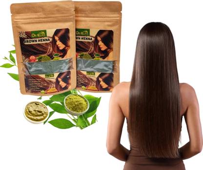 Dr. Kure Brown Natural Henna | Home Made and Plant Based form Rajathan Sojat | Pack Of 2
