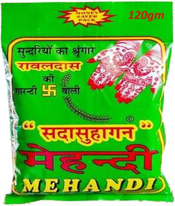 NG MART Rawal Das Herbal and Pure Natural Heena Mehendi FOR SHINEE HAIR PACK OF 120g x 1