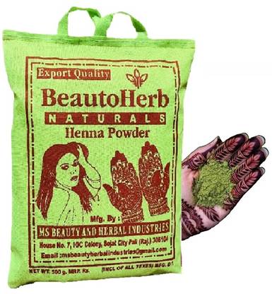 Beautoherb pure Heena powder Trple Filtered New 1000g