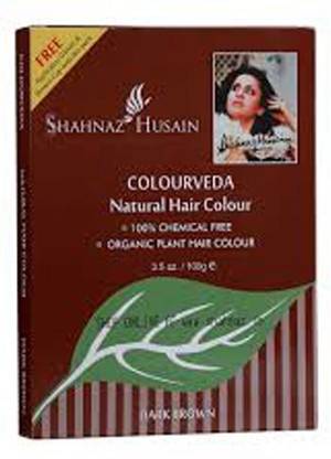 Shahnaz Husain ColourVeda Natural Hair Colour Dark Brown