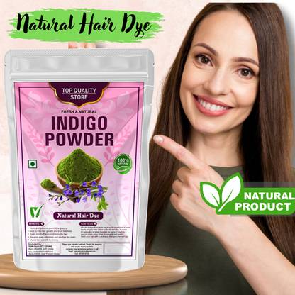 Top Quality Store Indigo Powder Scalp strong & Black Hair Dye , Green