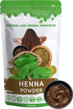 NATURAL AND HERBAL PRODUCTS Pure Henna Leaves Powder, HENNA POWDER FOR HAIR GROWTH Organic Henna Leaf Powder