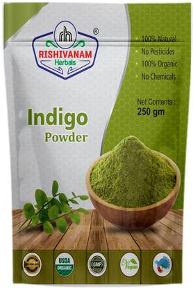 Rishivanam Herbals Indigo Powder for black hair (250 g)
