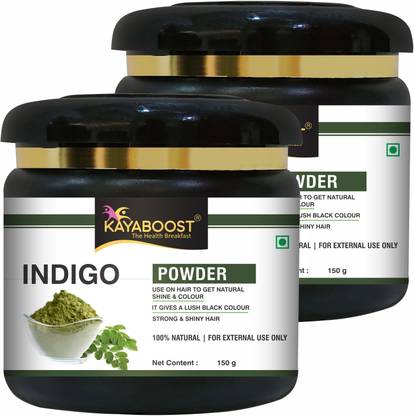 KAYABOOST Indigo Powder for black hair (150 g) | Indigo Mehendi | Pack of 2  (300 g)