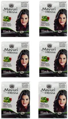mayuri Henna Natural Black 30gm (Pack of 10)