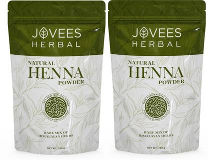 JOVEES Henna & Brahmi Herbal Mehandi 150 g *2 Natural Mehendi