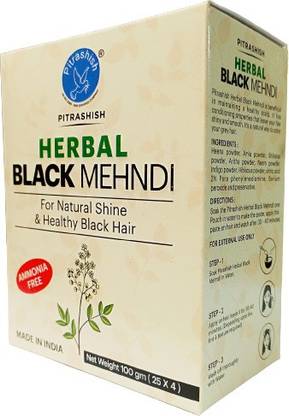 Pitrashish Herbal Black Mehndi