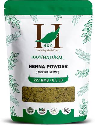 H&C 100% Natural Henna Powder for Hair Color