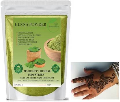 Beautoherb Natural Rajasthani Mehendi ppowder Trple Filtered