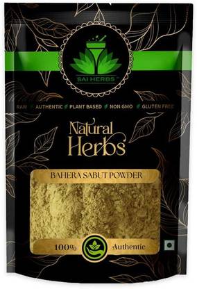 SAI HERBS Baheda Sabut Powder- Pure & Natural